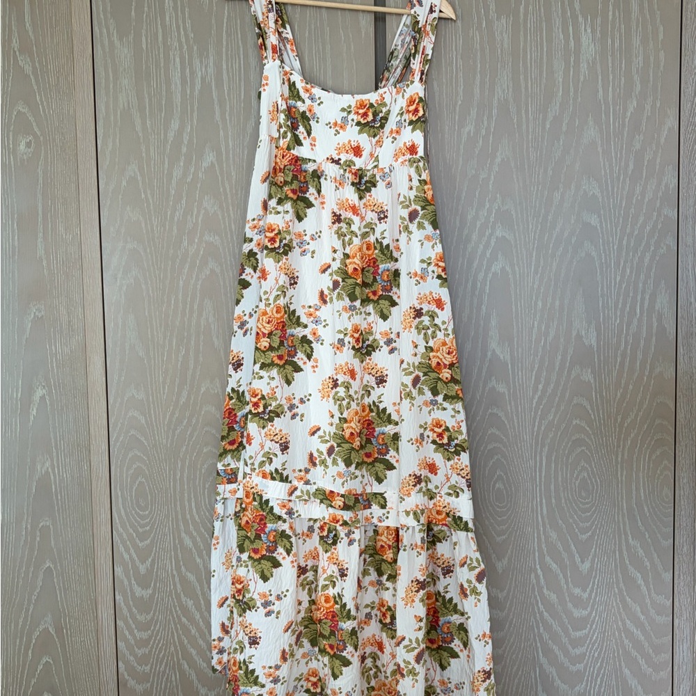 Anthropologie Floral Maxi Dress